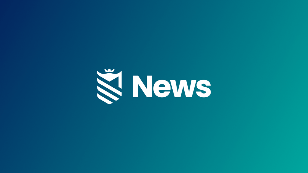 CIMSPA news logo - white on blue background